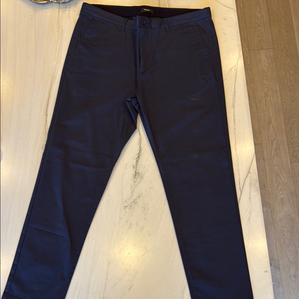 Theory Blue Chinos Classic Style